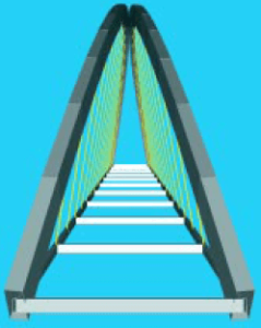 Realistic Rendering of Steel Structure