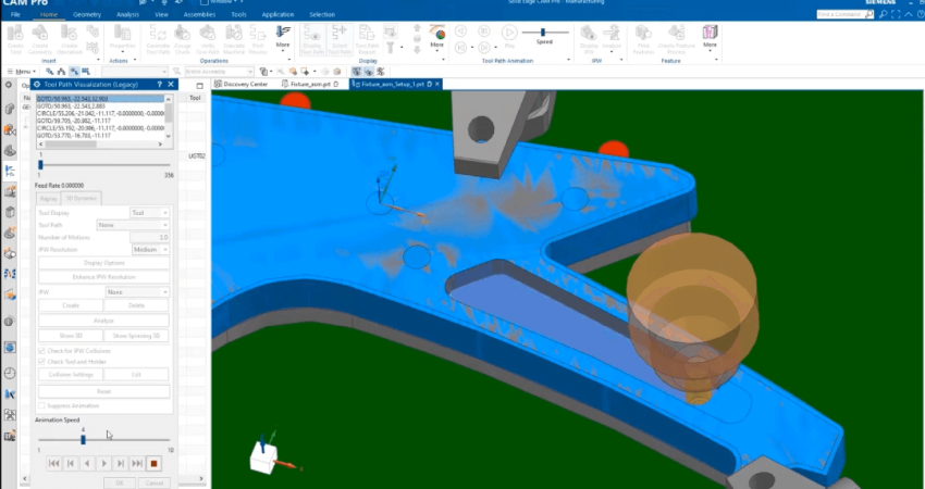Phần mềm gia công CNC Solid EDge CAM Pro