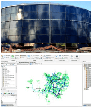OpenFlows WaterCAD Project